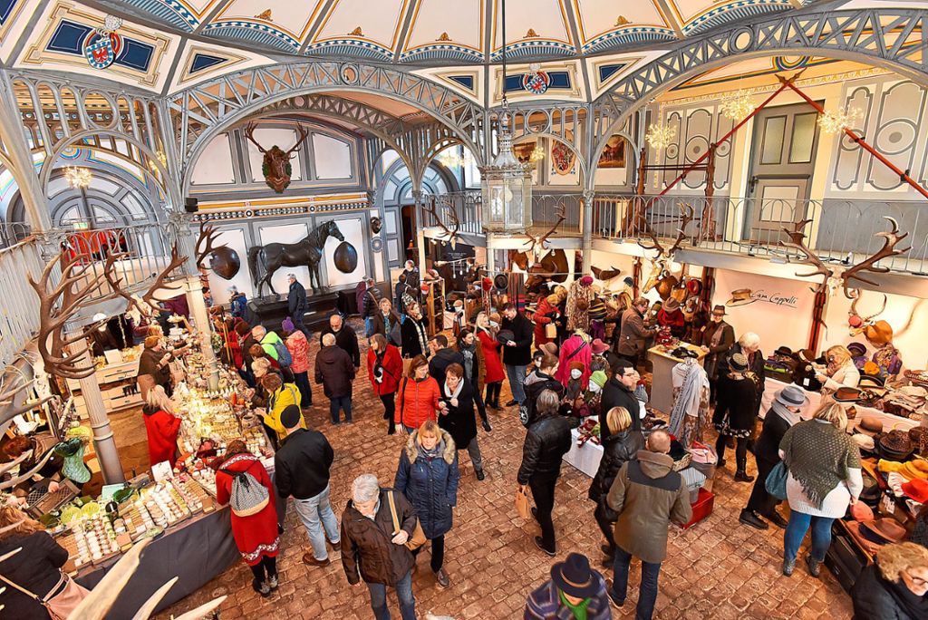 Tausende von Besuchern sind auch 2019 wieder zur Fürstenberg-Weihnachtswelt in den Fürstlichen Marstall nach  Donaueschingen gepilgert. Zum Artikel mit Bildergalerie
