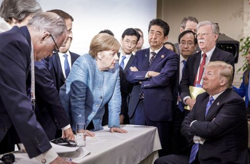 Während der Präsidentschaft von Donald Trump befanden sich die transatlantischen Beziehungen auf einem Tiefpunkt. Foto: dpa/Jesco Denzel