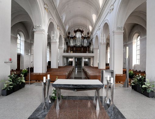 Eine klare Gestaltung zeichnet die Kirche St. Maria aus. Fotos: Ziechaus Foto: Schwarzwälder-Bote