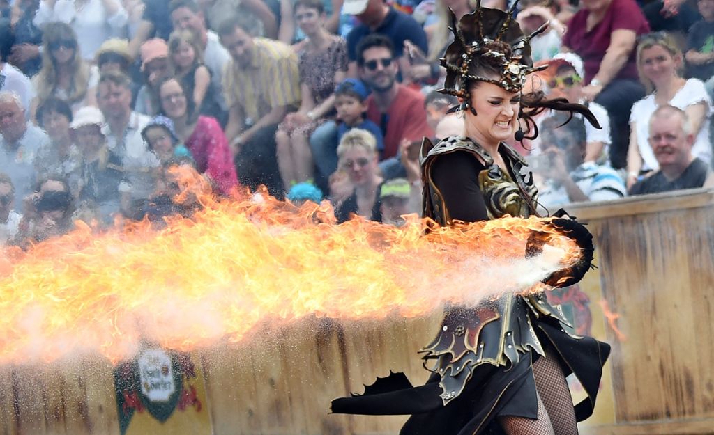 Mehr als 30.000 Besucher kamen am Wochenende zu den Horber Ritterspielen.