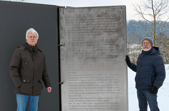Mahnmal in Altoberndorf: Bürger gedenken der Opfer des NS-Regimes