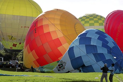 Das Ballonfestival zieht jedes Jahr viel Publikum in die Kurstadt. Startschuss für die erste Ballonfahrt ist am kommenden Freitag.  Foto: Veranstalter Foto: Veranstalter
