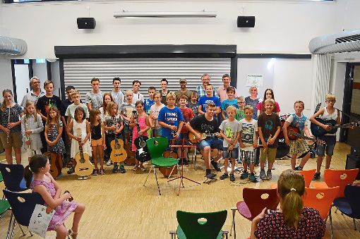 Ein gelungenes Konzert, das  die jungen Musiker zusammen mit ihren Ausbildern von der Musikausbildung Niedereschach darboten.  Foto: Bantle Foto: Schwarzwälder-Bote