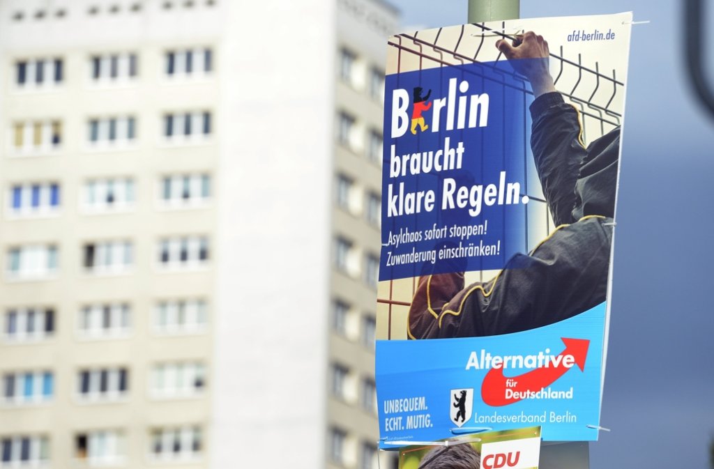 Bei den Wahlen zum Abgeordnetenhaus in Berlin mobilisierte die AfD viele Nichtwähler. Foto: dpa