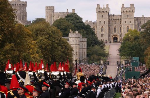 Auf Schloss Windsor hat Queen Elizabeth II. ihre letzte Ruhe gefunden. Foto: IMAGO/i Images/IMAGO/Pool / i-Images