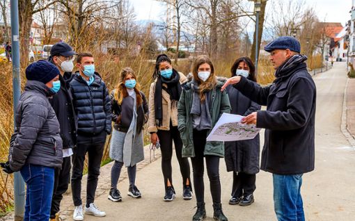 Im März haben sich die Studierenden vor Ort über das Gartenschaugelände in Balingen informiert.Foto: Paul und Tine Bossenmaier Foto: Schwarzwälder Bote