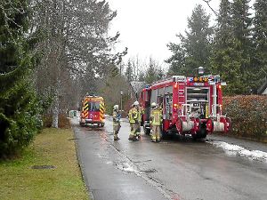 Zu einem Einsatz im Villinger Kurgebiet rückte die Villinger Feuerwehr am Donnerstag aus. Foto: Wende