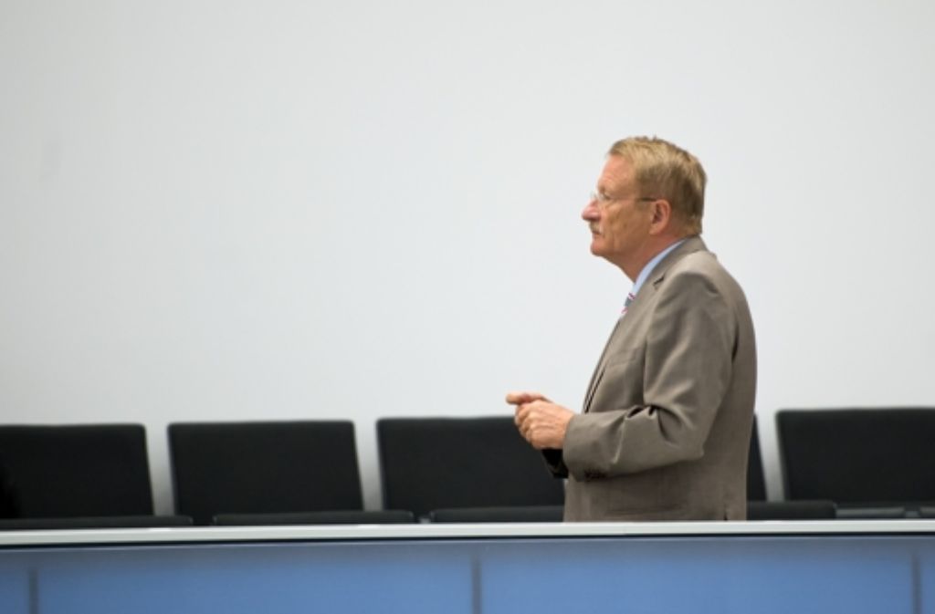 Wolfgang Drexler (SPD), der Vorsitzendende des Untersuchungsausschusses “Rechtsterrorismus/NSU BW“ des Landtags. Laut Drexler wird es nach der Wahl einen neuen U-Ausschuss geben. (Archivfoto) Foto: dpa