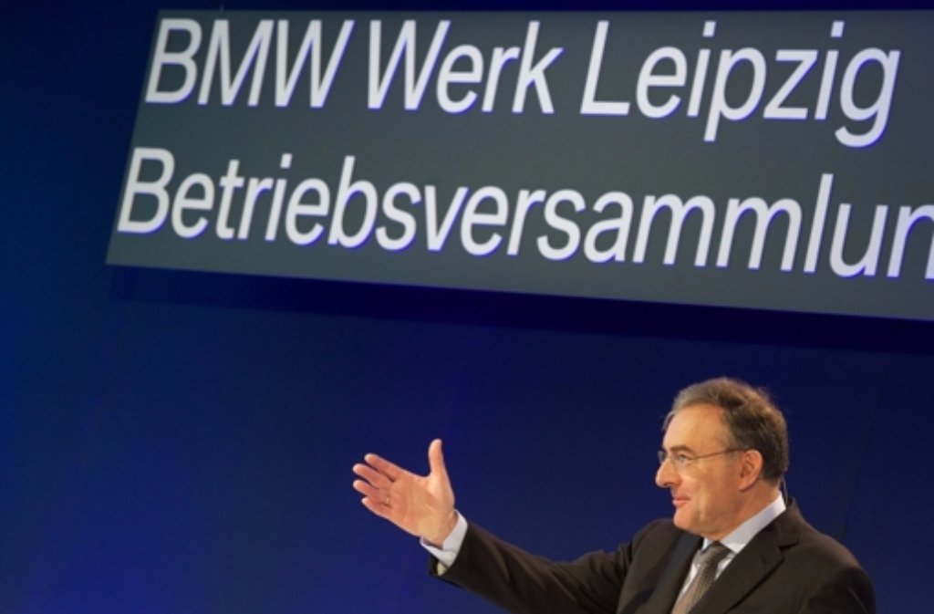 Platz 10: BMW-Chef Norbert Reithofer (2012: 14) Foto: dpa-Zentralbild