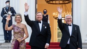 Bundespräsident empfängt niederländisches Königspaar