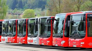 Einzelne Busfahrten entfallen mindestens bis Ostern