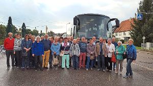 Viel erlebt hat die Ausflugsgruppe des VdK bei ihrem Trip nach Stuttgart.  Foto: VdK Foto: Schwarzwälder-Bote