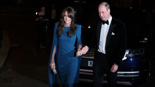 Prinzessin Kate und Prinz William bei der Royal Variety Performance – innerlich soll vor allem der Prinz vor Wut schäumen. Foto: AFP/DANIEL LEAL