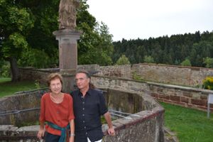 Marianne und Armin Schuler fühlen sich im Kloster ausgesprochen wohl. Foto: Rebstock Foto: Schwarzwälder-Bote