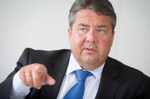 Wirtschaftsminister Sigmar Gabriel (SPD) Foto: dpa