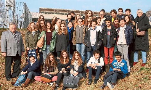31 Schüler aus Bordeaux lernten das Leben im Schwarzwald kennen. Foto: Eitel Foto: Schwarzwälder-Bote