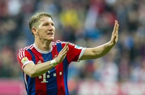 Bescherte mit seinem Treffer zum 1:0-Endstand gegen Hertha BSC dem FC Bayern München drei Punkte: Bastian Schweinsteiger. Foto: dpa