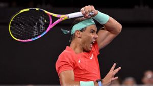Tennisstar Rafael Nadal feiert Comeback