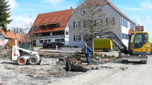 Bauhof und Dorfplatz gut im Plan
