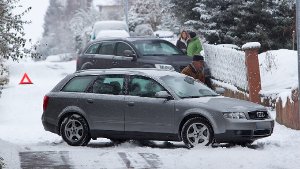 Schnee und Eis sorgen für Rutschpartie auf den Straßen