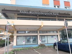 Die Donaueschinger BW-Bank-Filiale wird komplett schließen. Kunden müssen dann nach VS-Schwenningen oder ihre Bankgeschäfte online erledigen.Foto: Jakober Foto: Schwarzwälder Bote