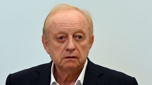 Der ehemalige Star-Koch Alfons Schuhbeck beim Prozess in München 2022. Foto: AFP/CHRISTOF STACHE
