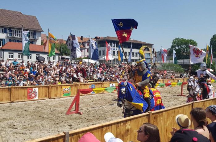 Etwa 30.000 Besucher: Horber Ritterspiele stellen Veranstalter zufrieden