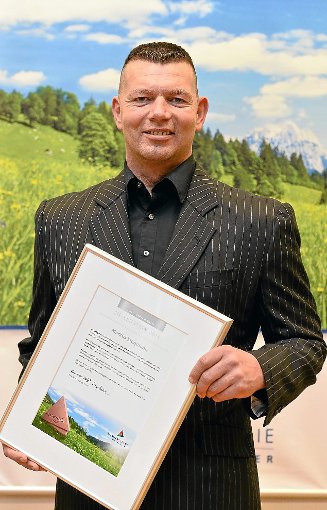 Als innovativer Unternehmer ausgezeichnet: Markus Stegmann. Foto: Kienzler Foto: Schwarzwälder-Bote