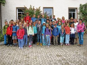 32 Kinder aus Löffingen freuen sich auf das Ferienlager.  Foto: Helmut Rosenstiel