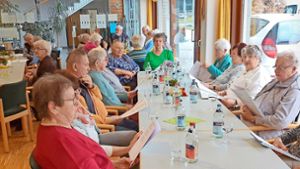 Gemeinschaft in Dunningen-Lackendorf: Mehr als 15 Lieder vorgetragen