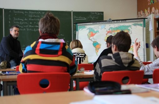Insgesamt 11.600 Lehrerstellen will die grün-rote Landes­regierung bis zum Jahr 2020 abbauen. Foto: dpa