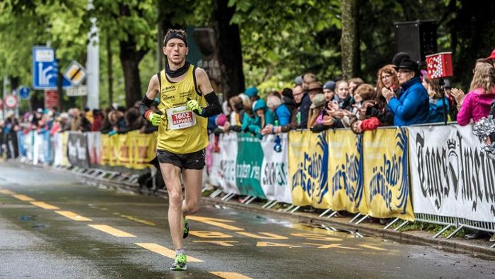 Raphael Eith kämpft sich beim Berlin-Marathon zurück