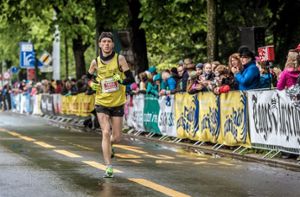Raphael Eith genießt besonders die Atmosphäre bei Großstadt-Marathons, wie hier 2016 in Zürich. Foto: Alpha Foto