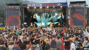 Mini-Rocker fiebern Festival entgegen