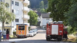 Feuerwehr Schramberg zur Türöffnung angefordert