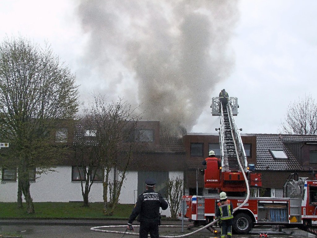 Trossingen: Brand verursacht 70.000 Euro Schaden