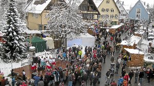 Weihnachtsmarkt in Dornhan