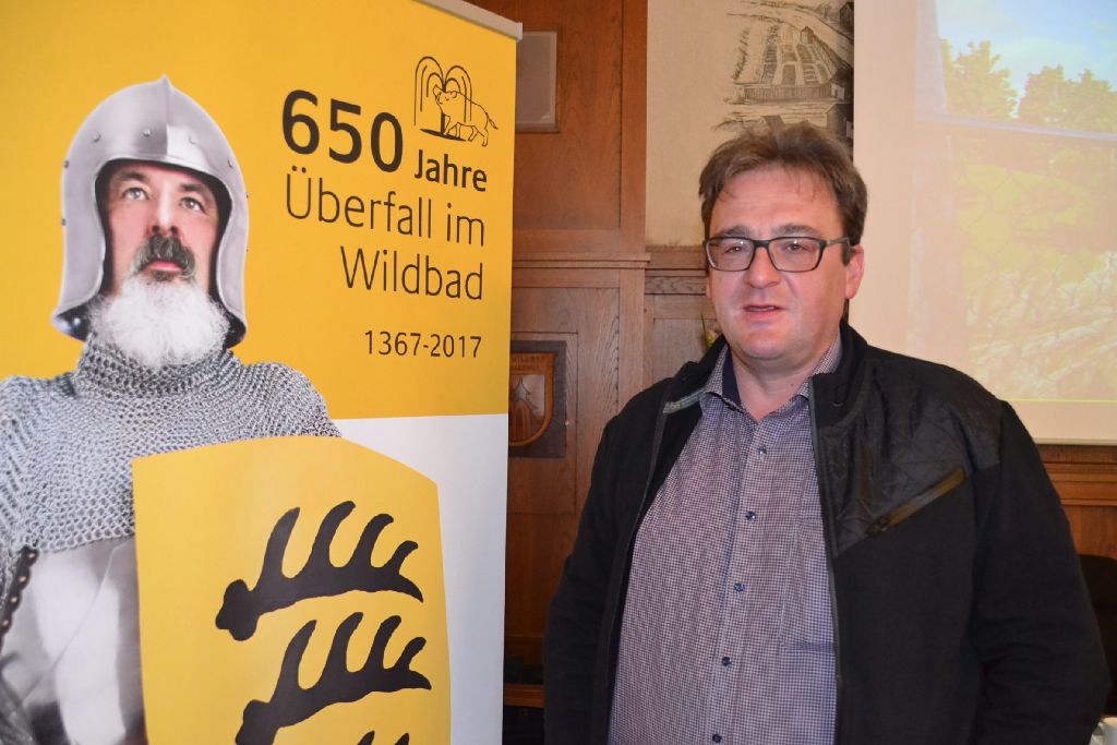 Investor Günter Eberhardt will nach Rottweiler Vorbild auch in Bad Wildbad im Nordschwarzwald eine Hängebrücke für Fußgänger bauen.