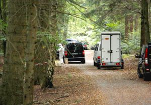 Anfang Oktober 2018 wurde die Leiche von Simon P. in einem Waldstück südlich von Pforzheim entdeckt.  Foto: Gress