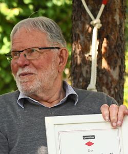 Christoph Harzer wurde für 50-jährige Mitgliedschaft geehrt. Foto: Schwarzwälder Bote