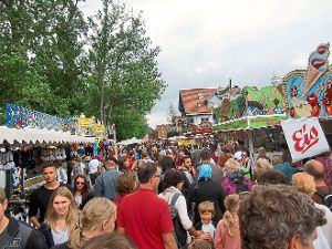Tausende von Besuchern zog der Pfingstmarkt in Klosterreichenbach an.  Foto: Mießler