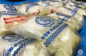 Allein in Australien wurden sechs Drogenlabore ausgehoben. Foto: NSW Police Force