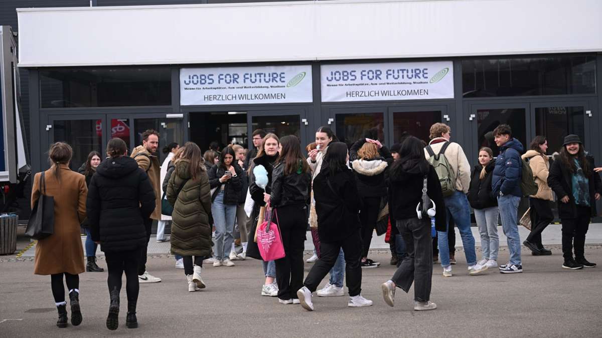 Jobs for Future startet in Schwenningen: Unter 300 Ausstellern seinen Beruf finden