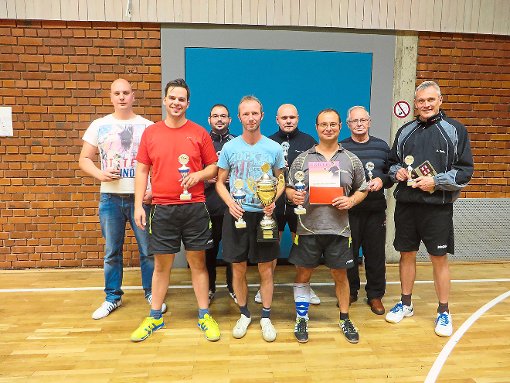Die Tischtennisabteilung des Sportvereins Glatten  hat die Vereinsmeister im Einzel und Doppel ermittelt.  Foto: SV Glatten Foto: Schwarzwälder-Bote