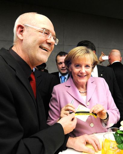 Bei ihrem Rottweil-Besuch 2009 war die Strahlkraft von Angela Merkel noch ungeschmälert. Archiv-Foto: Kienzler Foto: Schwarzwälder Bote