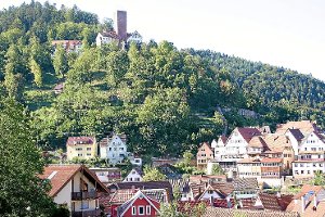 Die Burg ist ein markantes Wahrzeichen der Kurstadt Bad Liebenzell. Foto: Stadt Foto: Schwarzwälder-Bote
