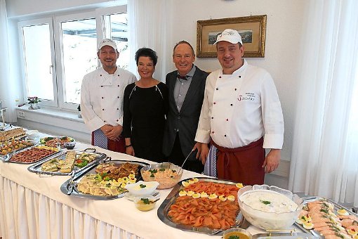 Küchenchef Marcus Schwämmle und sein Team hatten sich   mächtig ins Zeug gelegt.   Foto: Rupps Foto: Schwarzwälder-Bote