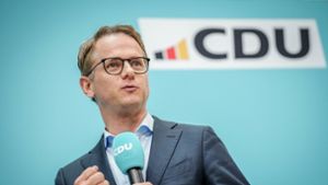 Sieht den Entwurf des Grundsatzprogramms als Ausweis neuer Regierungsfähigkeit der CDU: Generalsekretär Carsten Linnemann. Foto: dpa/Kay Nietfeld