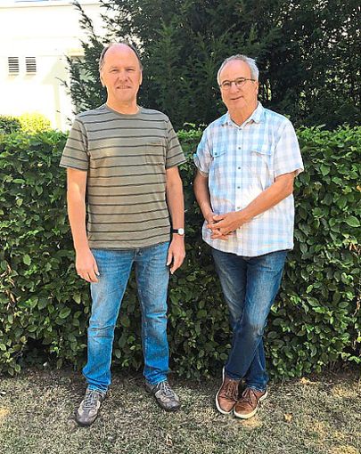 Eckhard Flik und     Volkmar Wissner (rechts) wurden in den Ruhestand verabschiedet.Foto: OHG Foto: Schwarzwälder Bote