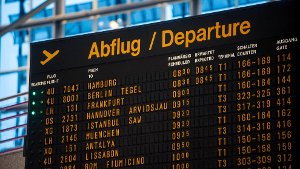 Lufthansa-Flüge fallen wegen Streik aus